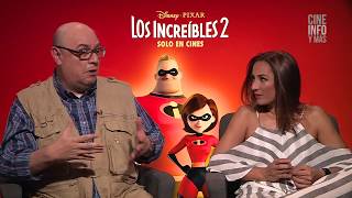 Entrevista con Victor Trujillo y Consuelo Duval por su trabajo en el doblaje de "Los increíbles