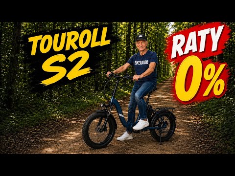 ROWER ELEKTRYCZNY NA RATY 0%. TOUROLL S2.