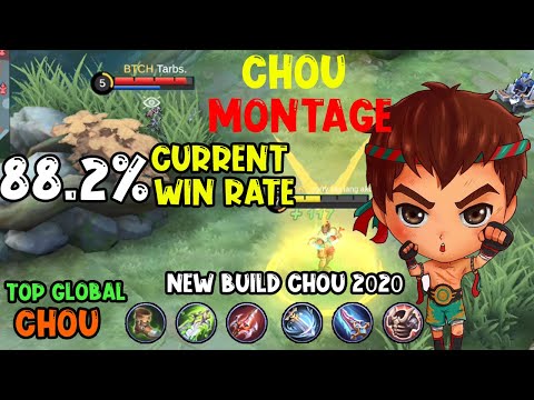 88% Win Rate Chou Montage - Top 1 Global Chou by sorry eto lang ako - MLBB