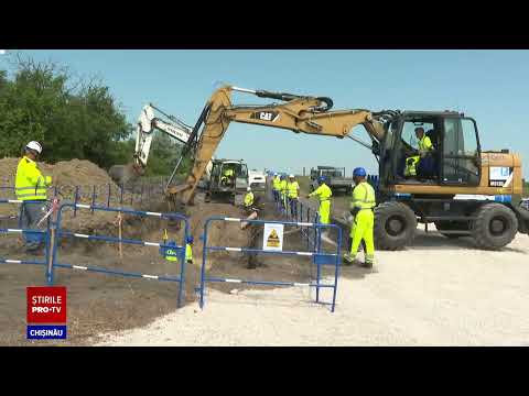 Construcția apeductului Chișinău–Strășeni–Călărași începe cu un proiect de 45 milioane euro