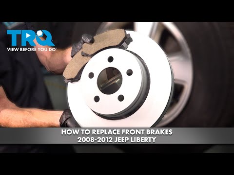 How to Replace Front Brakes 2008-2012 Jeep Liberty
