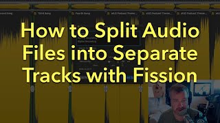 Video thumbnail for How to Split Large MP3 / Audio Files into Separate Tracks with Fission from Rogue Amoeba by Chris