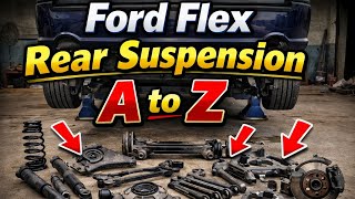Ford Flex Rear Suspension A to Z Repair | Complete Suspension Work Step by Step | #automobile #ford