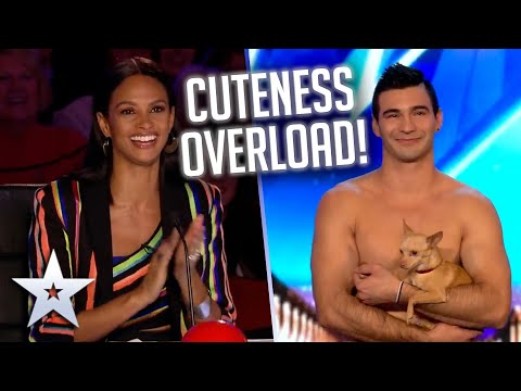 Judges FALL Head over Heels for CUTE dog act! | Unforgettable Audition | Britain’s Got Talent