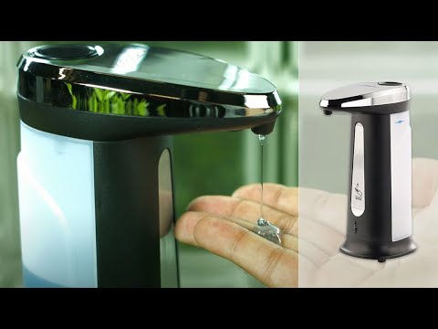 Distributeurs de savon automatiques 400 ml avec capteur infrarouge et design chromé - Carlo Milano_4