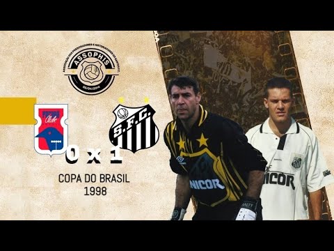 Paraná 0 x 1 Santos - 14/05/1998 - Melhores Momentos - Reportagem G.E. Paraná.