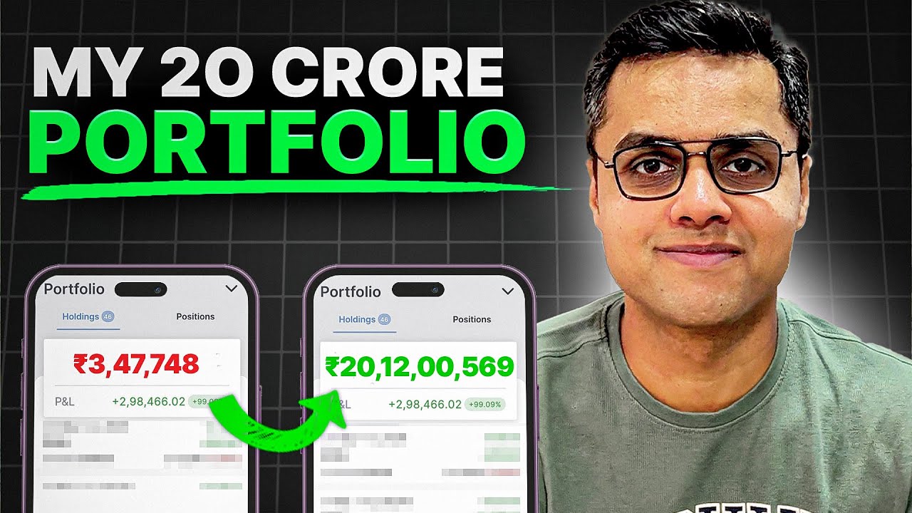 I'm very close to Building 100 Cr Portfolio- my complete strategy| Broke Middle Class Trap Salary