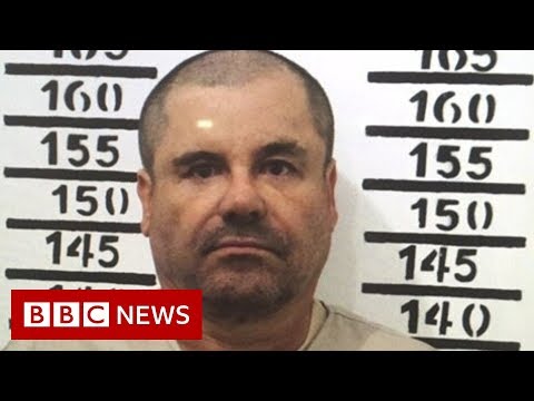 El Chapo: Rare prison video emerges - BBC News
