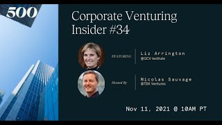 Corporate Venturing Insider #34: Liz Arrington @ GCV Institute, interview by Nicolas Sauvage