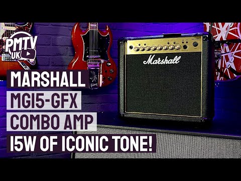 Marshall MG15GFX 1x8" 15-watt Guitar Combo Amp with Effects image 4