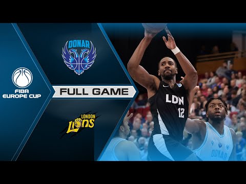 Donar Groningen v London Lions | Full Game - FIBA Europe Cup 2021-22