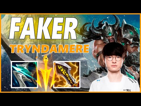 ⚡FAKER TRYNDAMERE MID GAMEPLAY⚡SEASON 12 LEAGUE OF LEGENDS