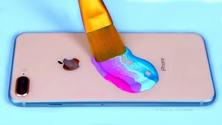 Custom PAINTING my iPHONE - So Satisfying!