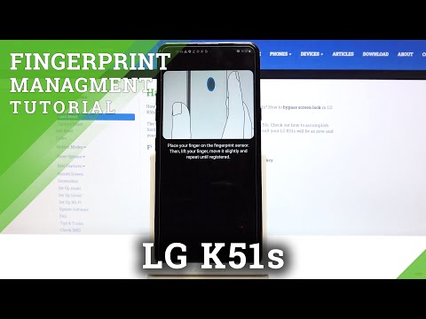 How to Unlock LG K51s with Touch ID – Add Fingerprint