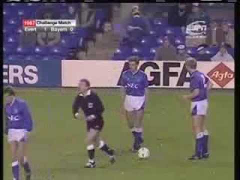 1987  Everton vs  Bayern Munich  3-1