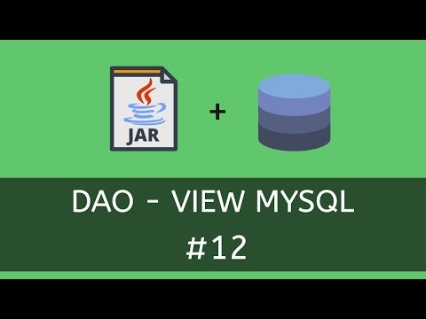 Java com Banco de Dados no Netbeans 12 Melhorando DAO com View MySQL