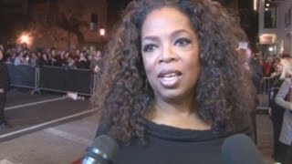 Oprah Winfrey Celebrates Winning Lifetime Achievement Award | Feb 2014
