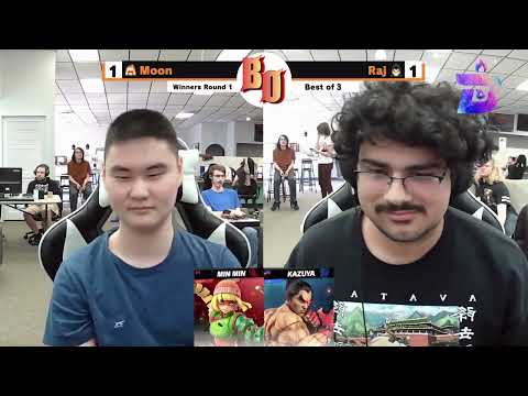 Buster Out #33 - Moon (Lucina, Min Min) VS Raj (Kazuya) - Winners Round 1