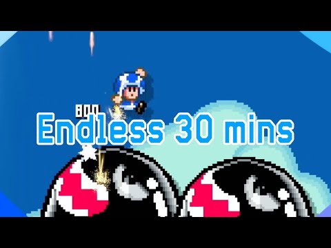 30 minutes of Endless Expert in SMM2