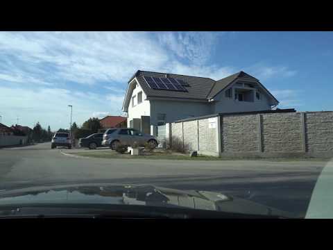 Driving in Slovakia in 4K in Dunajská Streda (Dunaszerdahely) and Kostolné Kračany (Egyházkarcsa)