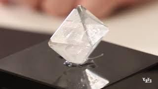 Video of Jason Benedict explaining how to turn a seed crystal into a large crystal.