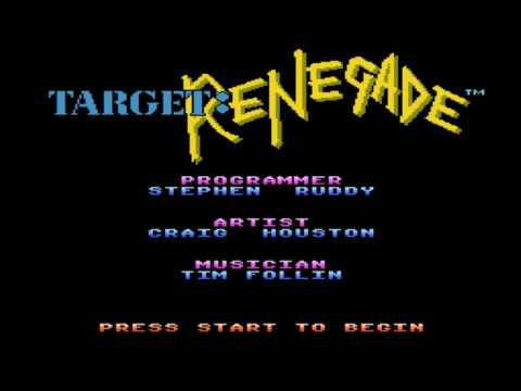 Target Renegade nes name entry cover by HOBBY TIMES
