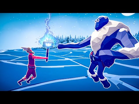 THOR VS ICE GIANT | TABS | TOTALLY ACCURATE BATTLE SIMULATOR