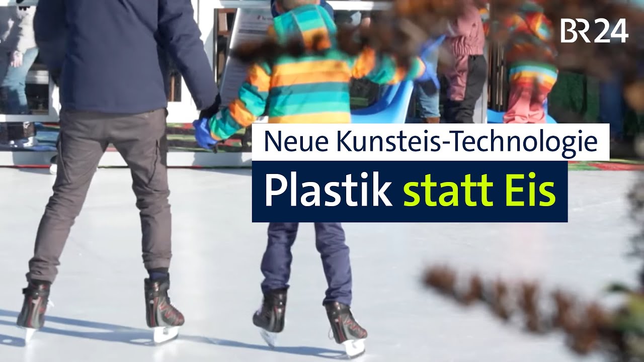 Plastik statt Eis: Neue Kunsteis-Technologie in Günzburg | Abendschau | BR24