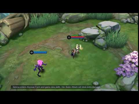 Mobile legends Selena Skill 3- Primal Darkness