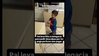 Pai deu uma grande lição ao filho e dividiu opiniões na internet.
