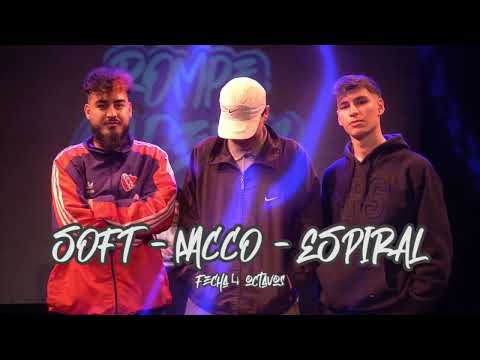 SOFT VS NACCO VS ESPIRAL - OCTAVOS - ROMPE CADENAS FREE - FECHA 4 2023