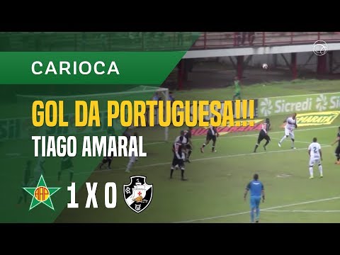 GOL (TIAGO AMARAL) - PORTUGUESA X VASCO - 25/02 - CARIOCA 2018
