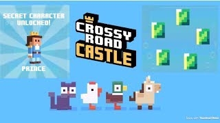 Crossy Road Castle - Unihorse Castle - All 120+ Rooms! All Green Gem Locations! 5 Boss Fights!
