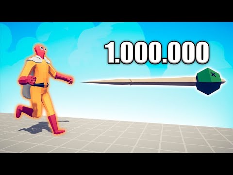1.000.000 DAMAGE NEEDLE vs UNITS - TABS | Totally Accurate Battle Simulator 2024