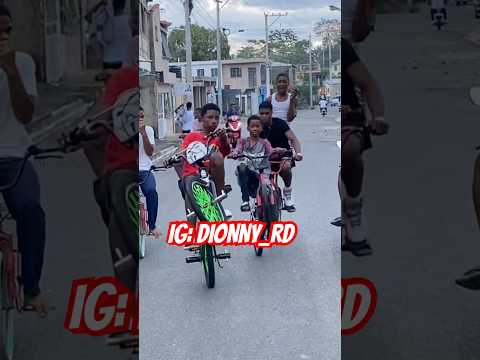 ÑOÑO R Y SUS AMIGOS CALIBRANDO BICICLETAS🔥#viral #dionnyrd