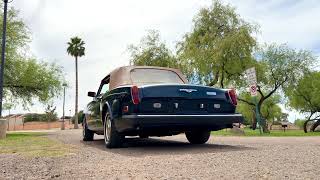 1984 Rolls-Royce Corniche Series I Start Up