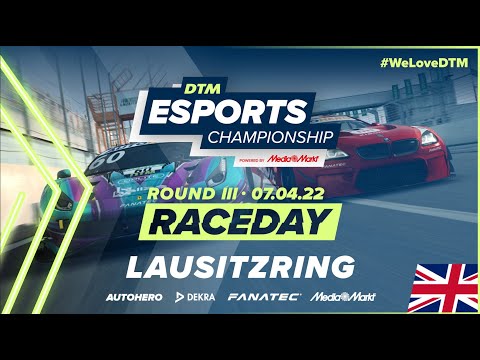 🇬🇧 DTM Esports Championship powered by MediaMarkt 2022: Round 3 - Lausitzring