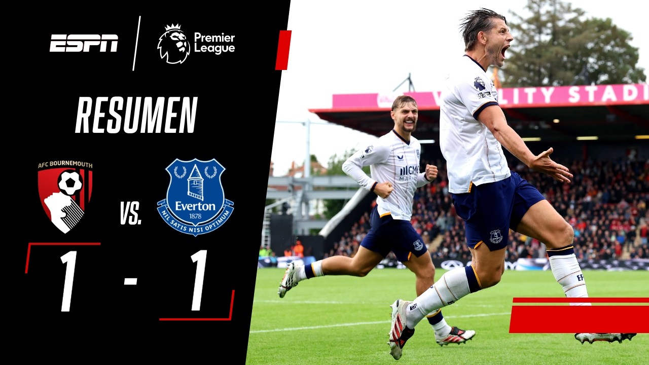 EMPATE AGÓNICO DE LOS TOFFEES DE LA MANO DE TARKOWSKI | Bournemouth 1-1 Everton | RESUMEN