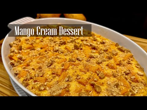 Mango Cream Dessert || Mango Delight || No Bake Mango Tres Leche Recipe - RKC