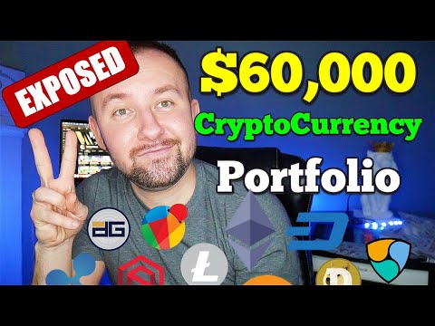 My Entire $60,000 Cryptocurrency Portfolio - My Top Coins For 2021 That Can 100X