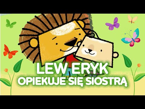 Dzielny Lew Eryk uczy siostrę 👩‍🦰🧒| MIX BAJEK | MiniMini+