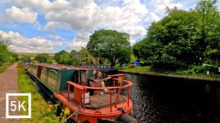 Villages in England - 5K HDR (200 Years Old) English Canal Walking Tour