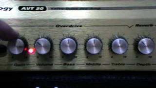 Video thumbnail for MARSHALL AVT50 OVERDRIVE CHANNEL by chatreeo