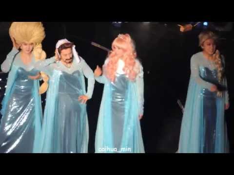 141129 SS6 in Taiwan Day1-Elsa Part Let it go