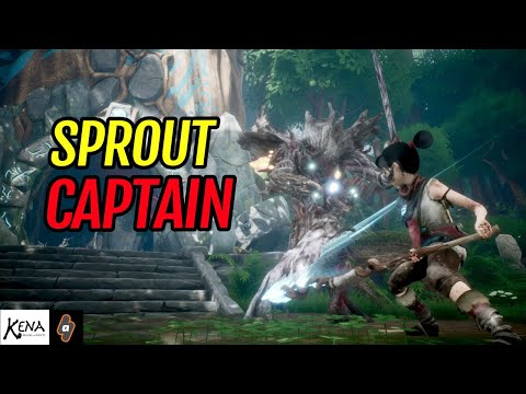 Sprout Captain Boss Fight Expert Spirit Guide Difficulty | Kena Bridge of Spirits Combat Gameplay