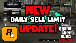 NEW DAILY SELL LIMIT UPDATE!!! VERY IMPORTANT NEWS!