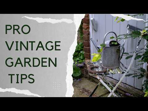 Brilliant vintage and recycled garden ideas - plus pro tips on how and where to find the best items