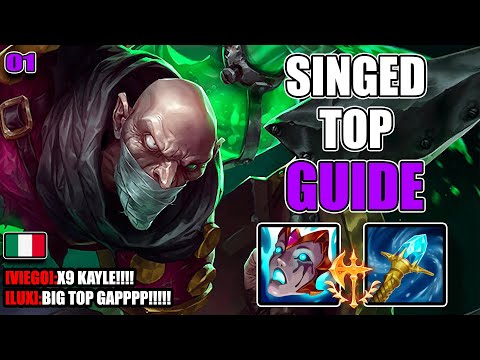 🧪 SINGED TOP EXPLAINED WELL 🔥 | Complete Guide to Micro and Macro, League of Legends #01
