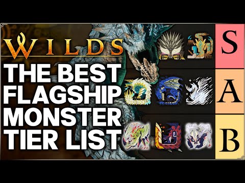 Monster Hunter Wilds - Ultimate ALL Flagship Monsters Tier List! (Is YOUR Favourite Ranked Best!?)