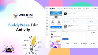 Download the video "How to Let Users Edit BuddyPress Activity Posts Easily | Using BuddyPress Edit Activity | WordPress"